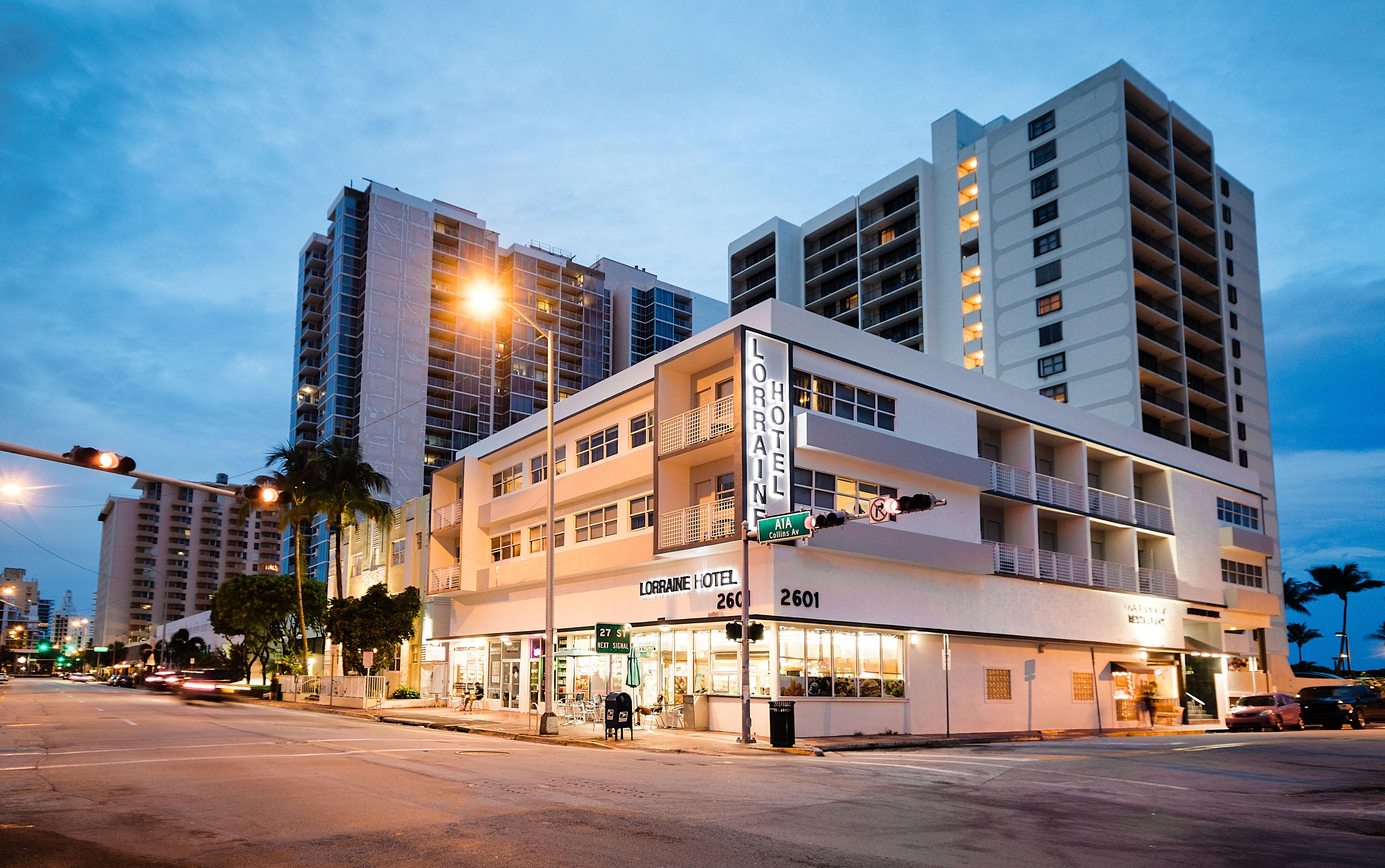Lorraine Hotel Miami Beach Eksteriør bilde
