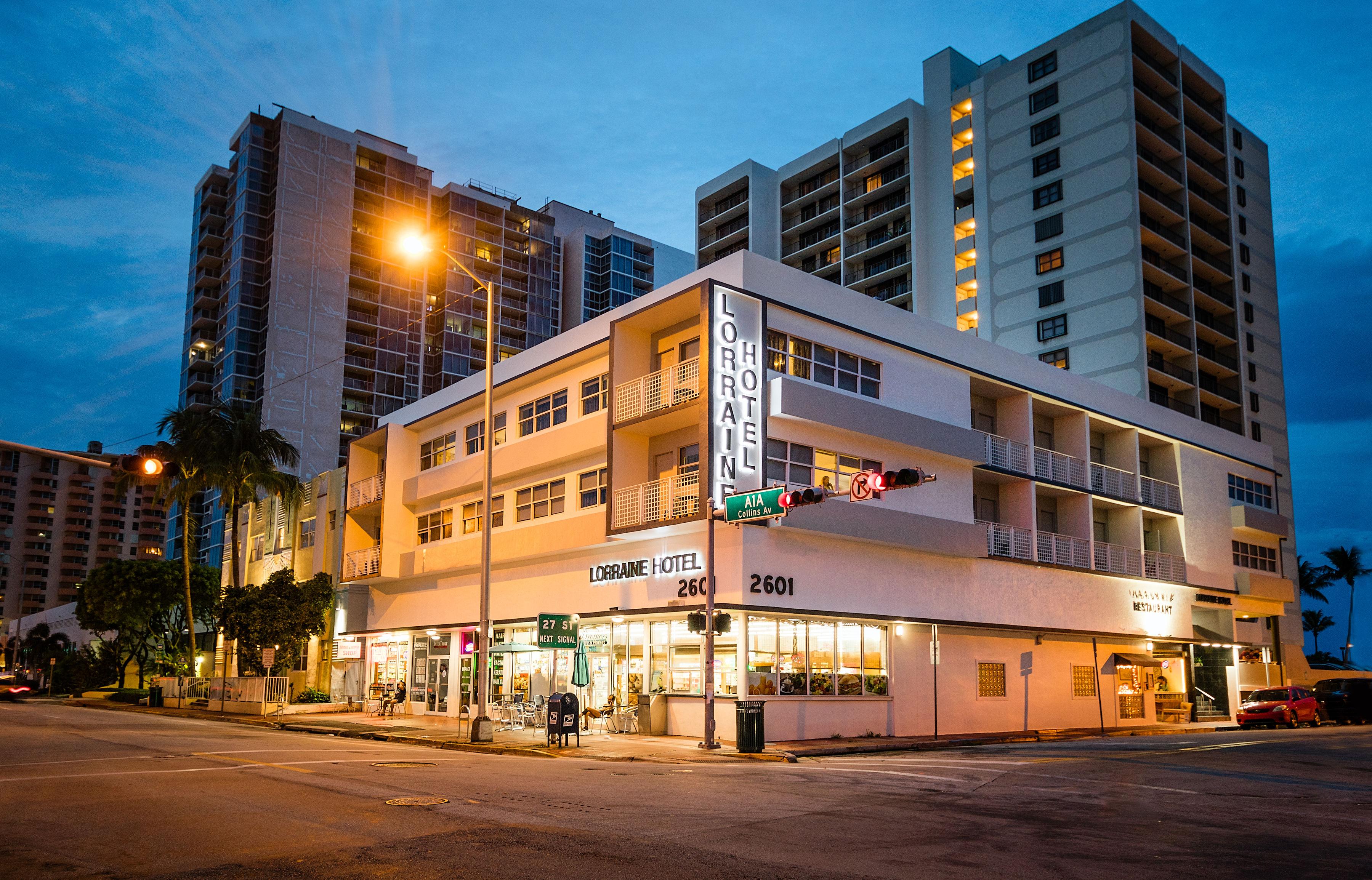 Lorraine Hotel Miami Beach Eksteriør bilde